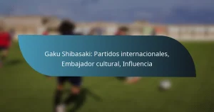 Gaku Shibasaki: Partidos internacionales, Embajador cultural, Influencia