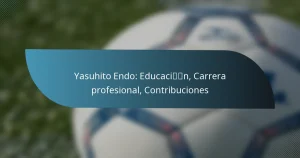 Yasuhito Endo: Educación, Carrera profesional, Contribuciones